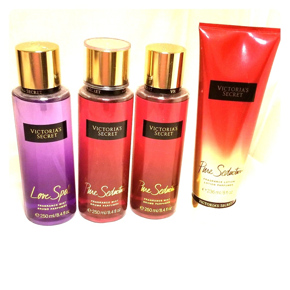 Victoria Secret fragrance mist and lotion bundle